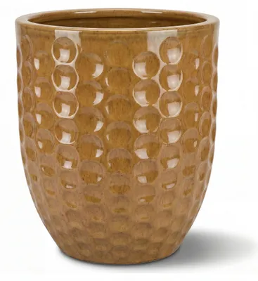 Zdjęcie produktu dla Doniczka ceramiczna Provencelia MEROVEE Ochra, Ø55 cm x H65 cm, mrozoodporna