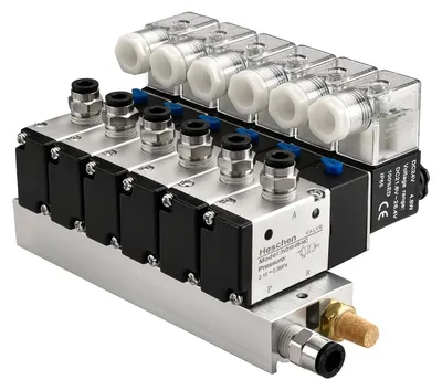 Productafbeelding van Elektrische Pneumatische 6 Magneetventiel - 3V210-08, DC24V