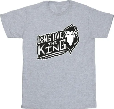 Produktbild von Disney - "The Lion King The King" T-Shirt für Herren BI32847 (L) (Grau)
