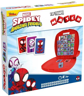 Zdjęcie produktu dla Winning Moves Spidey and Friends Match Spiel – gra dla dzieci