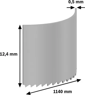 Obrázek produktu pro Sada pilových pásů Bosch PRO CB4424, 1140 mm