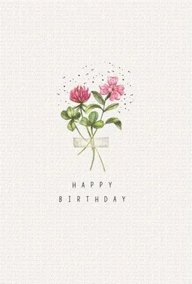 Produktbild von Geburtstag - Glückwunschkarte im Format 11,5 x 17 cm mit Umschlag