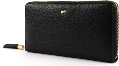 Produktbild von Braun Büffel Langbörse m. Reisverschluss 18 Kreditkartenfächer 10,5 x 19 x 2,5 cm (H/B/T) Damen Brieftasche