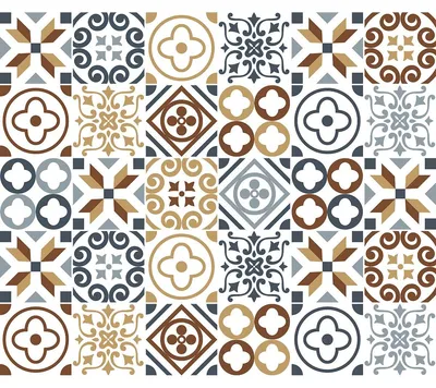 Image de Autocollants décoratifs pour meubles – Autocollants pour la cuisine et le salon – 30 autocollants décoratifs Micaelino – 30 autocollants de 15 x 15 cm