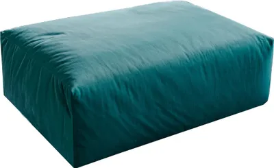 Produktbild von KAWOLA Sitzelement MIA Hocker Velvet grün