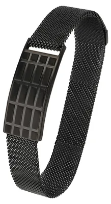 Produktbild von s.Oliver Herren Edelstahl Armband IP Black 2038873