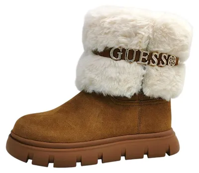Produktbild von Guess Maribel Damenschuhe Reißverschluss Schaftstiefel  Braun Freizeit