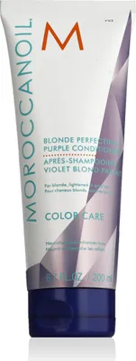 Produktbild von Moroccanoil Color Care Blonde Perfecting Purple Conditioner 200 ml