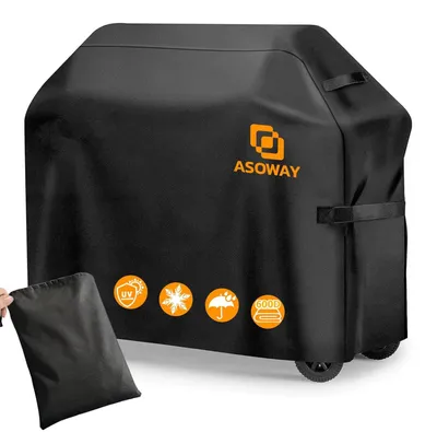 Zdjęcie produktu dla Asoway Pokrowiec grillowy wodoodporny UV 147x61x122cm