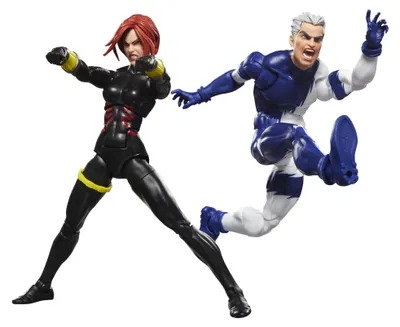 Productafbeelding van Avengers Marvel Legends actiefiguren, 2-pack: Black Widow & Quicksilver, 15 cm
