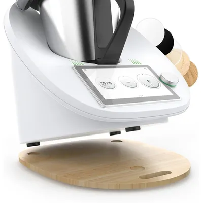 Productafbeelding van Glijplaat voor Thermomix TM6 TM5, snijplank, glijder, accessoire, hout