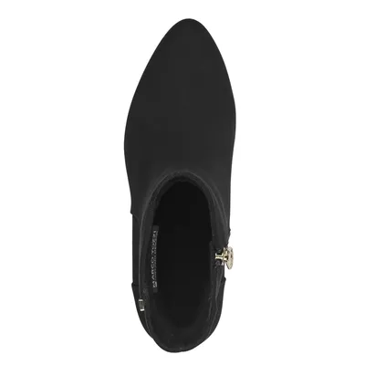 Produktbild von MARCO TOZZI Damen Stiefelette Blockabsatz Zip Bootie by GMK 2-85302-43, Größe:40 EU, Farbe:Schwarz