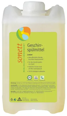 Zdjęcie produktu dla Płyn do naczyń 5l, płyn do mycia naczyń, cytrynowy, ekologiczny