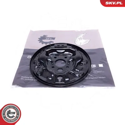 Produktbild von ESEN SKV Spritzblech Bremsscheibe für VW Polo Limousine (602, 604, 612, 614) Hinten Rechts 57SKV697 Ankerblech
