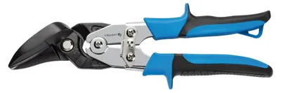 Produktbild von Gebogene Blechschere 250 mm, linksschneidend, Legierter Stahl CrMo, DIN 6438 – Schere Högert Technik