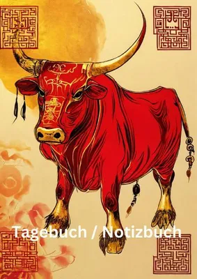 Produktbild von Tagebuch / Notizbuch Chinesische Tierkreis Büffel