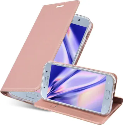 Image de Cadorabo Housse pour Samsung Galaxy A5 2017 Housse en rose Cover Etui Book Case Booklet