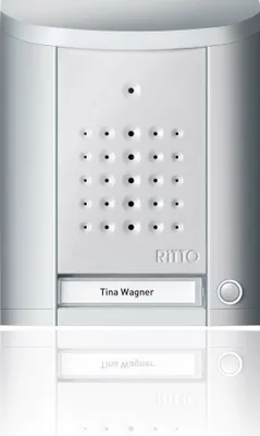 Produktbild von Ritto Entravox Türstation 1WE 1840120 silber