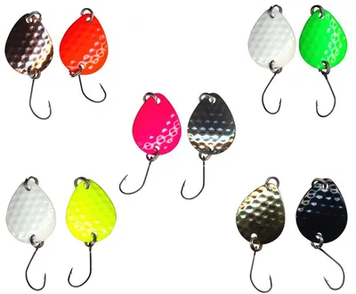 Produktbild von 10 FTM Bilg Spoons - 1,7g Forellenblinker