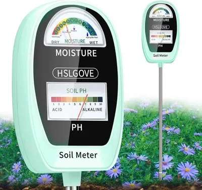 Obrázok produktu pre Súprava na meranie vlhkosti a pH pôdy v záhrade