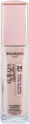 Zdjęcie produktu dla Bourjois Always Fabulous SPF20 Kryjący podkład do twarzy 100 Rose Ivory, 30 ml