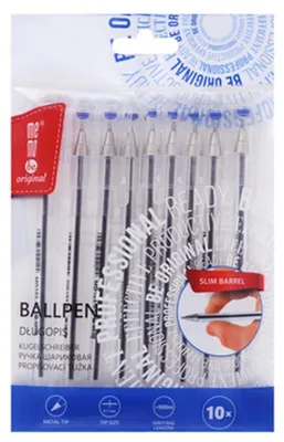 Obrázek produktu pro MemoBe Kancelářské pero v pouzdře, modré