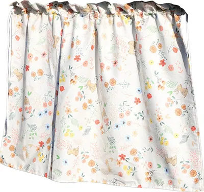Obrázok produktu pre Car Curtain Prísavka Cup Sun Shade Cartoon Sun Protection Insulation Side Window Curtain Small Flowers