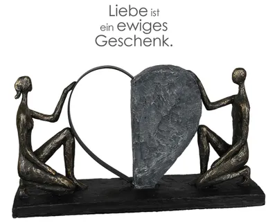 Obrázek produktu pro Casablanca by Gilde Dekofigur Skulptur Affair of the Heart V. 21 cm,89362