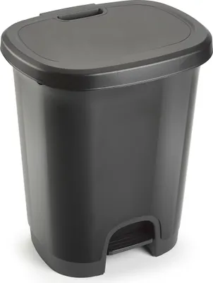 Produktbild von Plasticforte Treteimer - grau - Kunststoff - 27L - 45 cm