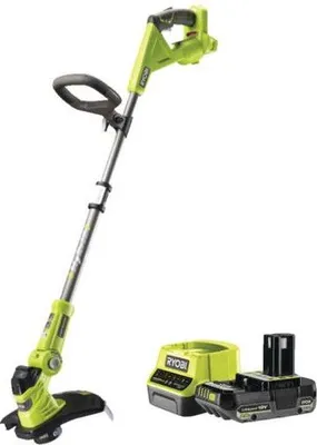 Obrázek produktu pro Vyžínač trávy RYOBI 18V ONE+ Hybrid, šířka záběru 25–30 cm, s akumulátorem 18 V 2,5 Ah, s nabíječkou, RLT1831H25F