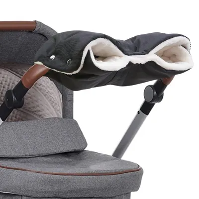 Produktbild von Handw?rmer Kinderwagen,Universalgr??e Handw?rmer fš¹r Kinderwagen Buggy zubeh?r Kinderwagenmuff mit Warm Flanell,Handschuhe Handmuff fš¹r Wasserdicht und Winddicht,H?lt Die H?nde im Winter Sch?n Warm