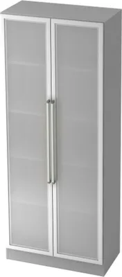 Produktbild von Glastürenschrank 7100G CE, 5 OH 80 x 42 x 200,4 cm (BxTxH)