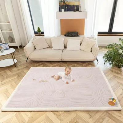 Zdjęcie produktu dla Miękka mata do zabawy dla niemowląt, o wymiarach 200x150 cm