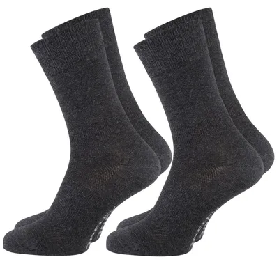 Produktbild von Nur Die 2er Pack Bambus Komfort Socken Herren weich Komfortbund Bambus-Socke