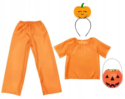 Produktbild von Twoje Stroje Jungen Kürbis Kostüm für Halloween
