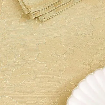 Immagine prodotto di Runner da tavola idrorepellente 140x180 cm, giallo, facile da pulire