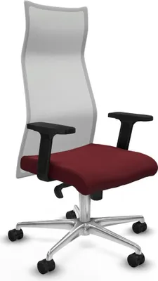 Produktbild von Bürostuhl Piqueras y Crespo B2D086N Granatrot