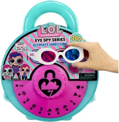 Produktbild von L.O.L. Surprise Eye Spy Ultimate Unboxing, 40+ Überraschungen zum Entdecken, Rätselspiel, Geeignet ab 4 Jahren