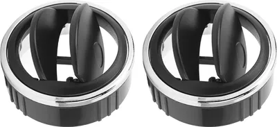 Image de Ventilation pour climatisation RV, 2 pièces, toit réglable, sortie d'air ronde pour voiture, yacht, bus, camion
