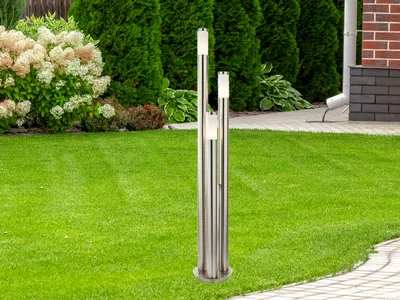 Produktbild von Globo Lighting Außenleuchte Edelstahl, 3x E27