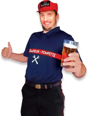 Produktbild von Kostüm Erwachsene Sapeur Pompette, Partybekleidung