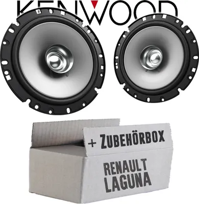 Produktbild von Lautsprecher Boxen Kenwood KFC-S1756 - 16,5cm Koax Auto Einbauzubehör - Einbauset passend für Renault Laguna 1 Front - justSOUND