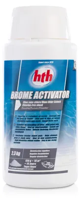 Produktbild von 1x2,3 kg - hth¨ BROME ACTIVATOR Oxygen Shock Aktivsauerstoff-Pulver zur Aktivierung von Schwimmbad-Desinfektionsmitteln