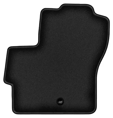 Produktbild von Fahrermatte Velours für Mazda 3 I BK 2003-2009 (Schrägheck) – 1-tlg, Schwarz, passgenau – Wielganizator DURBAN