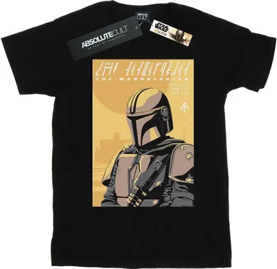 Produktbild von Star Wars - "The Mandalorian" T-Shirt für Herren BI47088 (S) (Schwarz)