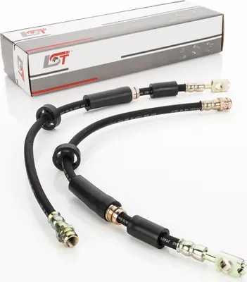 Produktbild von 2x Bremsschlauch Bremsleitung Vorne für SEAT MII - 530 mm
