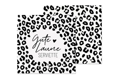 Produktbild von Serviette 'Gute Laune' 20er Pack