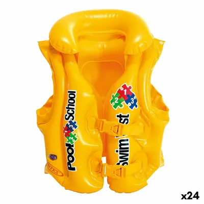 Image de Gilet gonflable pour piscine Intex 50 x 47 x 40 cm (24 pièces)