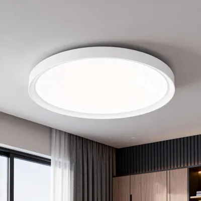 Zdjęcie produktu dla Lampa sufitowa LED XMTECH, okrągła, 48W, średnica 37 cm, IP44, wodoodporna, do łazienki, kuchni, sypialni, przedpokoju