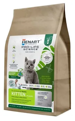 Productafbeelding van Henart Insect Cat Junior met eierschaalmembraan